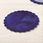 Navyblaues Design-Set für Untersetzer (angewinkelt)