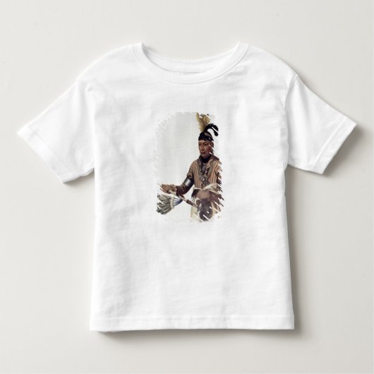 Naw-Kaw oder "Holz", ein Winnebago-Leiter Kleinkind T-shirt (Vorderseite)