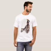 Naw-Kaw oder "Holz", ein Winnebago-Leiter T-Shirt (Vorne ganz)