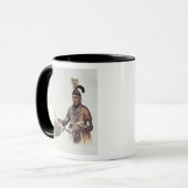 Naw-Kaw oder "Holz", ein Winnebago-Leiter Tasse (Vorderseite Links)