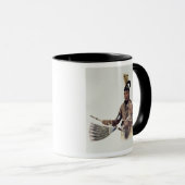 Naw-Kaw oder "Holz", ein Winnebago-Leiter Tasse (VorderseiteRechts)