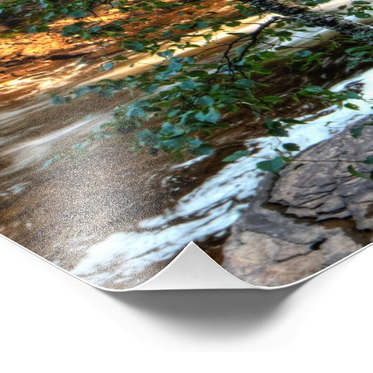 Nawahada Falls Fotodruck (Ecke)