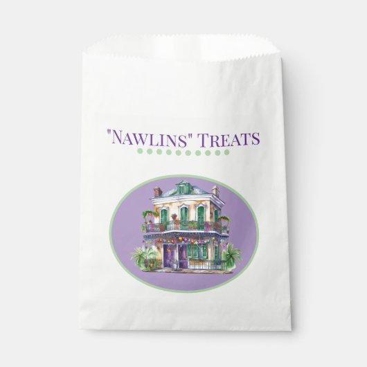 Nawlins Leckereien Geschenktütchen (Vorderseite)