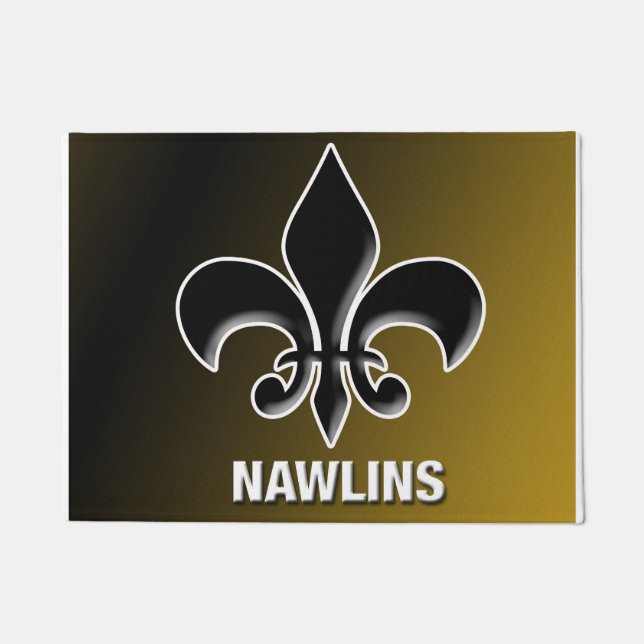 Nawlins Tür-Matte Fußmatte (Vorderseite)