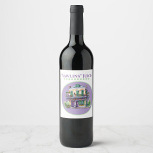Nawlins Wein Etikett