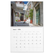 Naxos 2026 Greek Island Calendar Kalender (Mär 2026)