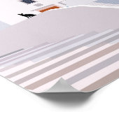 Naxos Greece Vintage Reiseplakat Poster (Ecke)