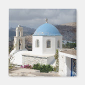 Naxos Greek Church Architecture Magnet (Vorne)
