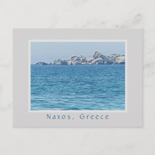 NAXOS, GRIECHENLAND/LAND DER KUGELDER IM MEER POSTKARTE