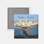 Naxos Griechenland Magnet (Vorderseite/Rückseite)