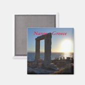Naxos Griechenland Magnet (Vorderseite/Rückseite)