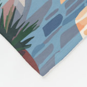 Naxos Griechenland Reisen Kunst Vintag Fleecedecke (Ecke)