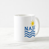 NAXOS Griechenland, Sun Waves Kaffeetasse (VorderseiteRechts)
