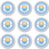 Naxos Island, Griechenland Mehrfachpackkleber Aufkleber (Vorderseite)