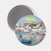 Naxos-Magnet Magnet (Vorderseite/Rückseite)