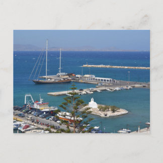 Naxos Town Postkarte