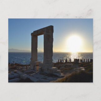 Naxos Town Postkarte