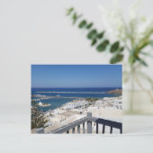 Naxos Town Postkarte (Stehend Vorderseite)