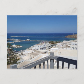 Naxos Town Postkarte