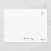 Naxos Town Postkarte (Rückseite)