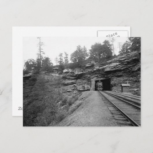 Nay Aug Tunnel Scranton Pa. Postkarte (Vorne/Hinten)