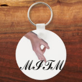 "Nay-Okay"-Schlüsselanhänger Schlüsselanhänger (Vorderseite)