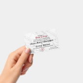 Nayan Mitchel Warrington Ausweis (Handheld)