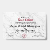 Nayan Mitchel Warrington Ausweis (Vorderseite)