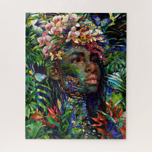 "Nayari" - Dschungel Mirage - Frauen in Amazonien Puzzle