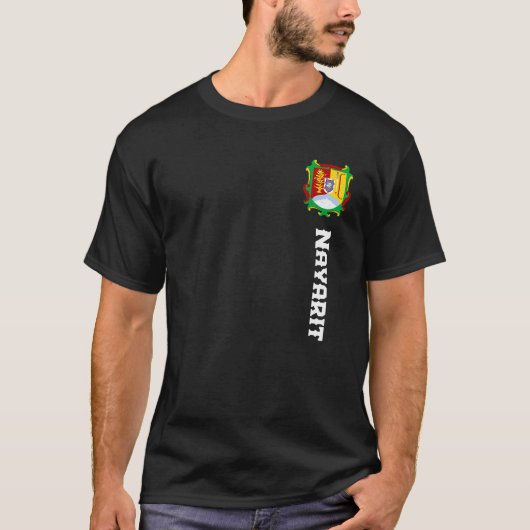 Nayarit Mexico Camisa T-Shirt (Vorderseite)