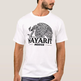 Nayarit Mexico Eagle Vintag T-Shirt
