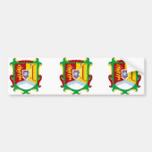 Nayarit-Schild, Mexiko Autoaufkleber (Vorne)