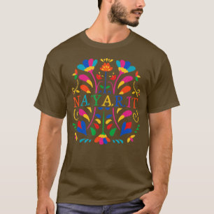 Nayarit Shirt Nayarit Blume Nayarit Otomi Mexiko