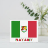 Nayarit Unofficial Flag Postkarte (Stehend Vorderseite)