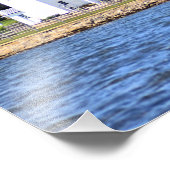 Nayatt Point Lighthouse, Rhode Island Foto Print (Ecke)