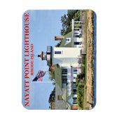 Nayatt Point Lighthouse, Rhode Island Magnet (Vertikal)