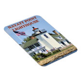 Nayatt Point Lighthouse, Rhode Island Magnet (Rechte Seite)