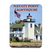 Nayatt Point Lighthouse, Rhode Island Magnet (Vertikal)
