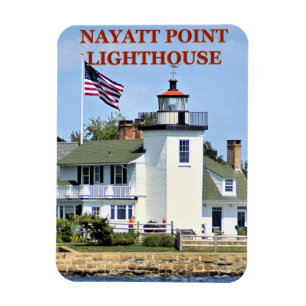 Nayatt Point Lighthouse, Rhode Island Magnet