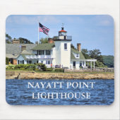 Nayatt Point Lighthouse, Rhode Island Mousepad (Vorne)