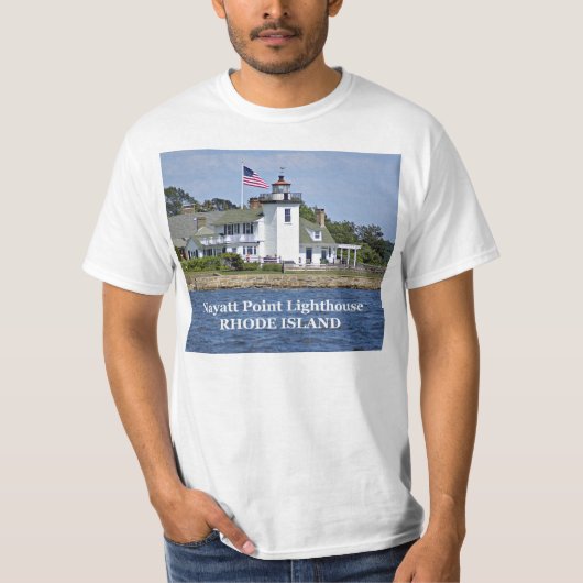 Nayatt Point Lighthouse, Rhode Island T - Shirt (Vorderseite)