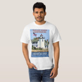 Nayatt Point Lighthouse, Rhode Island T - Shirt (Vorne ganz)