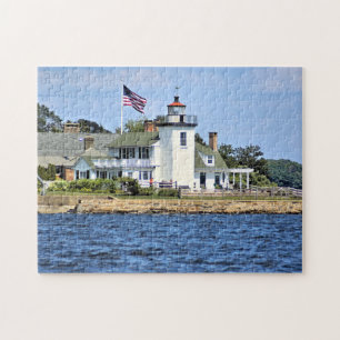 Nayatt Punkt-Leuchtturm, Rhode Island Puzzlespiel Puzzle