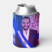 Nayib Bukele, Präsident von El Salvadore Dosenkühler (Kanne Vorderseite)