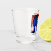 Nayib Bukele, Präsident von El Salvadore Schnapsglas (Links)