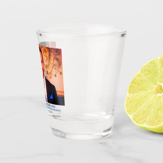 Nayib Bukele, Präsident von El Salvadore Schnapsglas (Rechts)