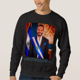 Nayib Bukele, Präsident von El Salvadore Sweatshirt