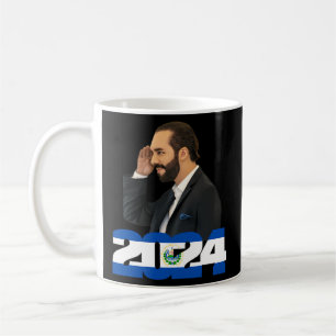 Nayib Bukele Presidente De El Salvador 2024 Kaffeetasse