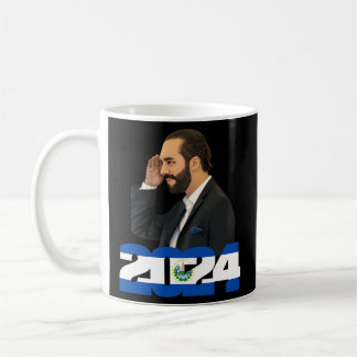 Nayib Bukele Presidente De El Salvador 2024 Kaffeetasse