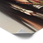 Nayla Das kleine amerikanische Mädchen Poster (Ecke)